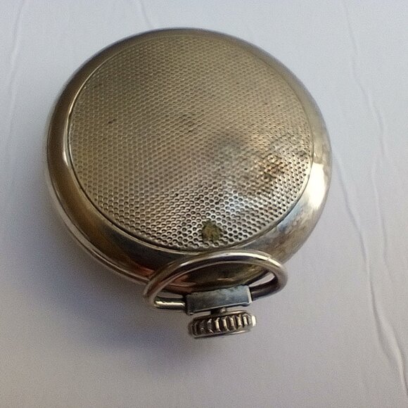Vintage WORKING Westclox Bulls Eye Pocket Watch - Picture 4 of 4